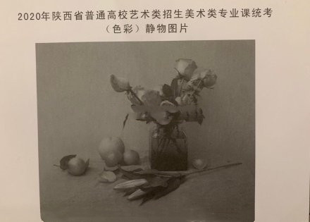2020年陜西美術(shù)聯(lián)考考題匯總